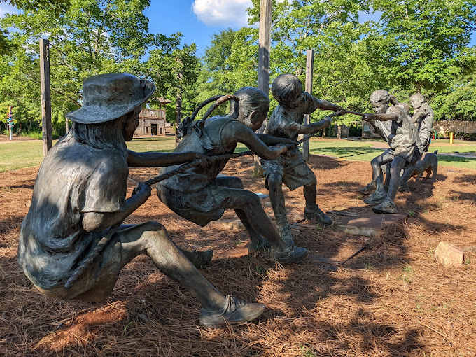 Huntsville Botanical Gardens Kids playground
